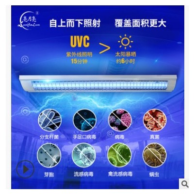 定制车载紫外线杀菌灯uv灯管 公交车除臭灭菌灯 救护车臭氧杀菌灯图2