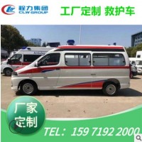 国六江铃全顺负压救护车 V362监护型急救车120急救车伤员转运车